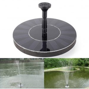 Solar Powered Garden Fountain
