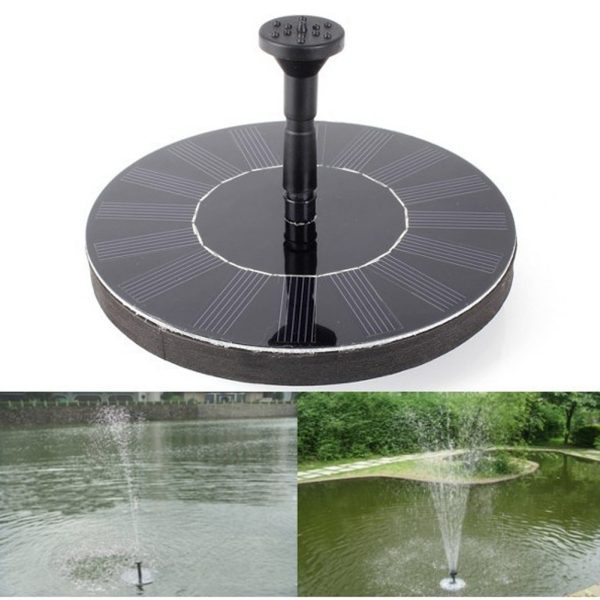 Solar Powered Garden Fountain