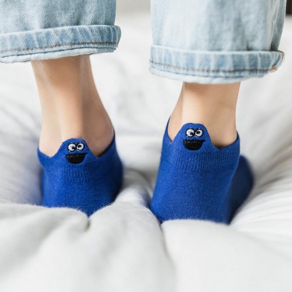 Women's Short Socks 4 Pairs Set - Image 2