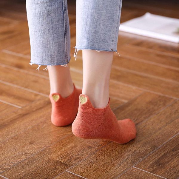 Women's Short Socks 4 Pairs Set - Image 4
